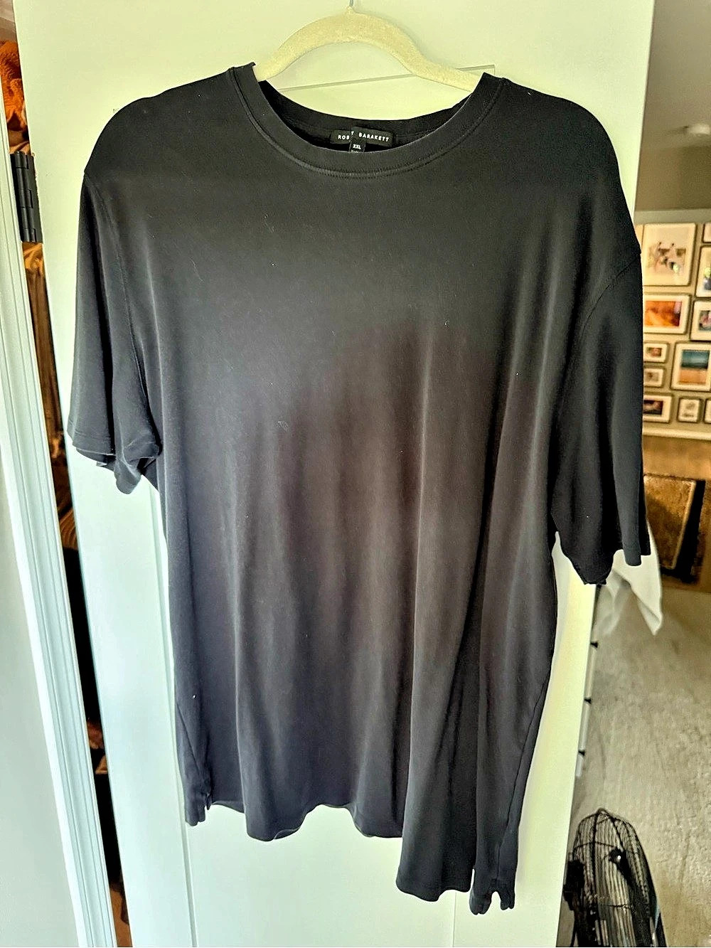 Robert Barakett The Barakett Tee Black Short Sleeve Tee XXL